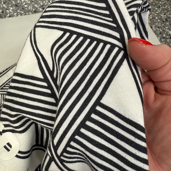 Adidas Originals Mexkumerex Black White Geometric Crewneck Sweatshirt Size Small - Picture 6 of 12